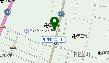 靴とバックのフミヤの地図画像