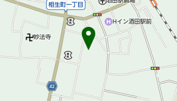 新日本婦人の会酒田支部の地図画像