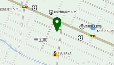 ベルズショップなかにしの地図画像
