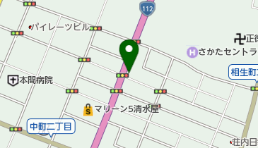 マルナカ化粧品店の地図画像