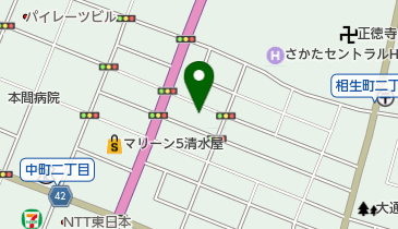 しらさきの地図画像