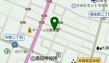 山本呉服店の地図画像