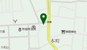 有限会社金屋呉服店の地図画像