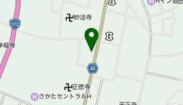 古家質店の地図画像
