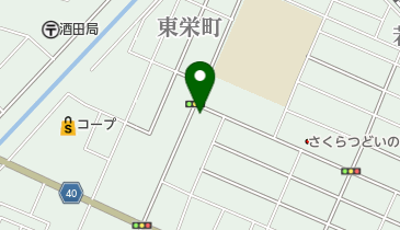 綾こ写真館の地図画像