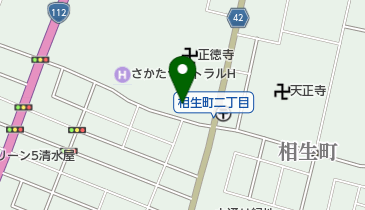 産経新聞酒田販売所の地図画像