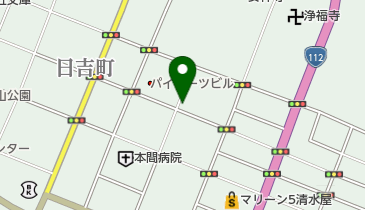 愛合傘の地図画像