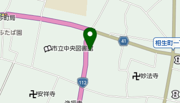 中川鮮魚店の地図画像