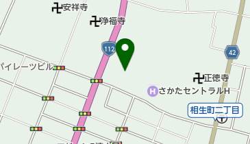 カスミ美容室の地図画像