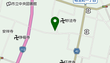 美容室ヘアーの地図画像