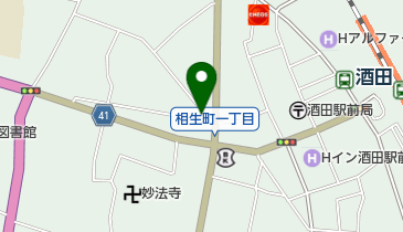 みき美容室の地図画像