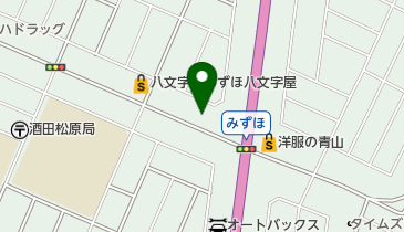 カットハウスタカラの地図画像