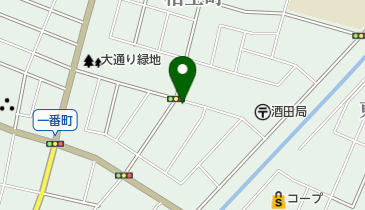 ウスキ洋服店の地図画像