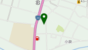 安達流華道教室の地図画像