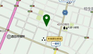 メガネの松屋の地図画像