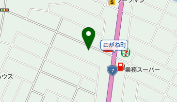 カットインクールさとうの地図画像