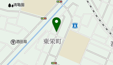 小島理容店の地図画像