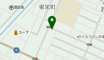 長兵衛若浜支店の地図画像