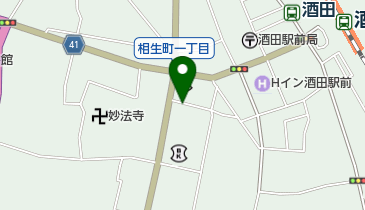 堀田ローソク店の地図画像