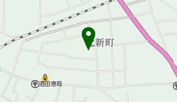 酒田拘置支所の地図画像