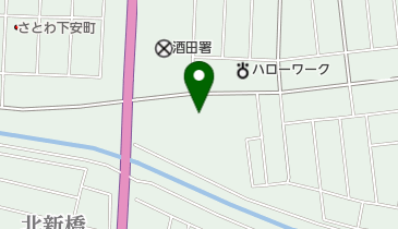 山形県庄内総合支庁 建設部 酒田分所の地図画像