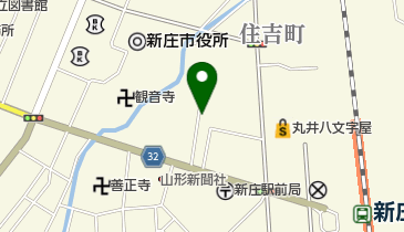 山中衣料店の地図画像
