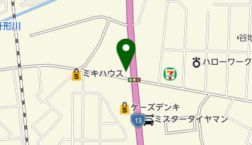 黒坂ラジオ店の地図画像