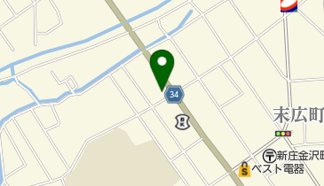 戸田酒菓子店の地図画像