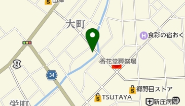 本間整体院の地図画像