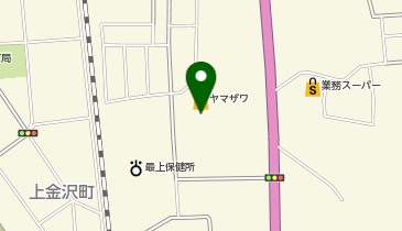 うさちゃんクリーニング ヤマザワ新庄店の地図画像