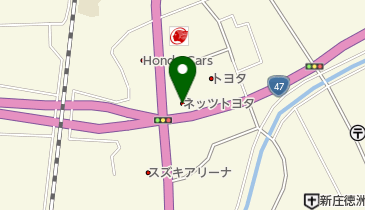 ネッツトヨタ山形株式会社 新庄店の地図画像