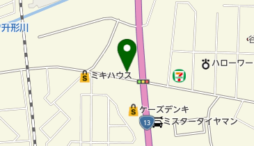 佐藤八百屋の地図画像