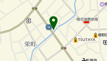 佐久山石材店の地図画像