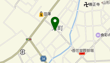 金田さかな屋の地図画像