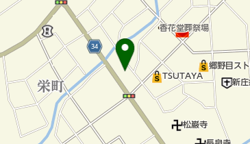 新庄紙工の地図画像