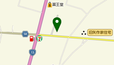 宮仕美容室の地図画像