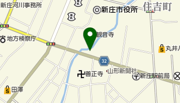 みかみ理容の地図画像