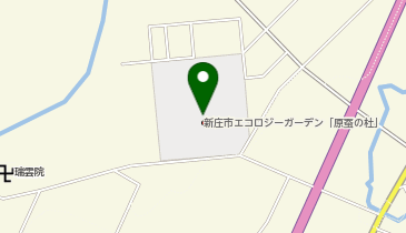 新庄市役所 エコロジーガーデンの地図画像