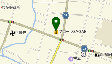 秋葉カメラ店フローラ・SAGAE店の地図画像