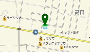 かねやす商店の地図画像
