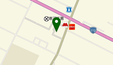 寒河江市建設会館の地図画像