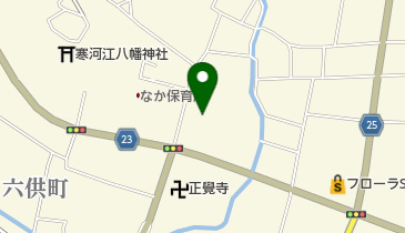 西運寺の地図画像