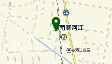 秋葉鮮魚店の地図画像