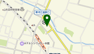 寒河江タクシー株式会社の地図画像