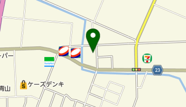 寒河江東調剤快晴薬局の地図画像