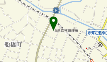 山形森林管理署の地図画像