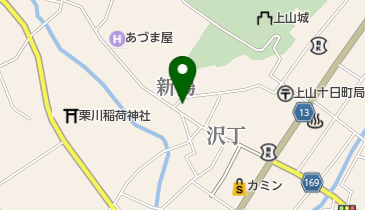 中條饅頭の地図画像