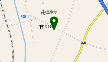 金瓶公民館の地図画像