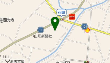 英智学館上山校の地図画像