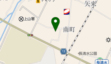 上山市商工会の地図画像